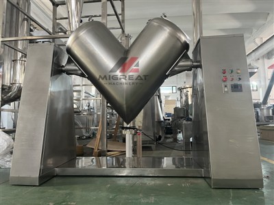 How To Use V Mixer Machine?