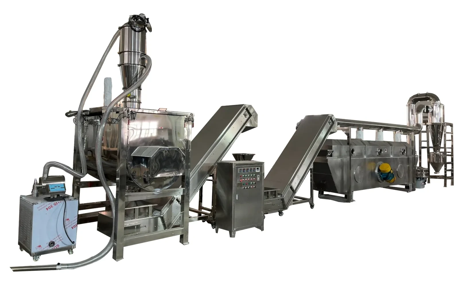 Granulation line view 1