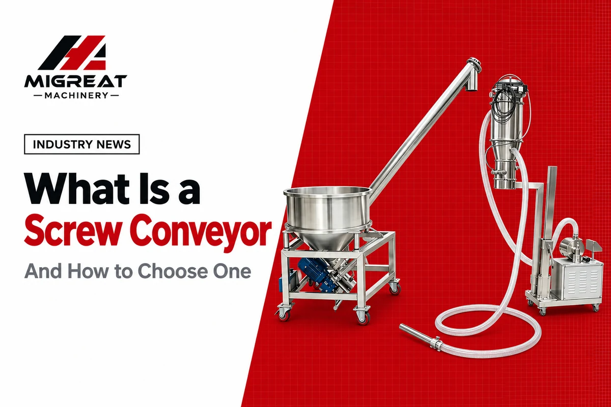 What Is a Screw Conveyor and How to Choose One