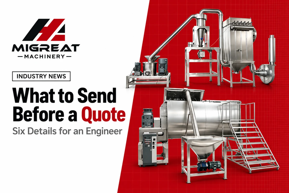 What to Send Before a Quote for a Powder Line