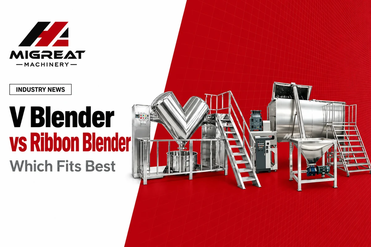 V Blender vs Ribbon Blender, Which Fits Best