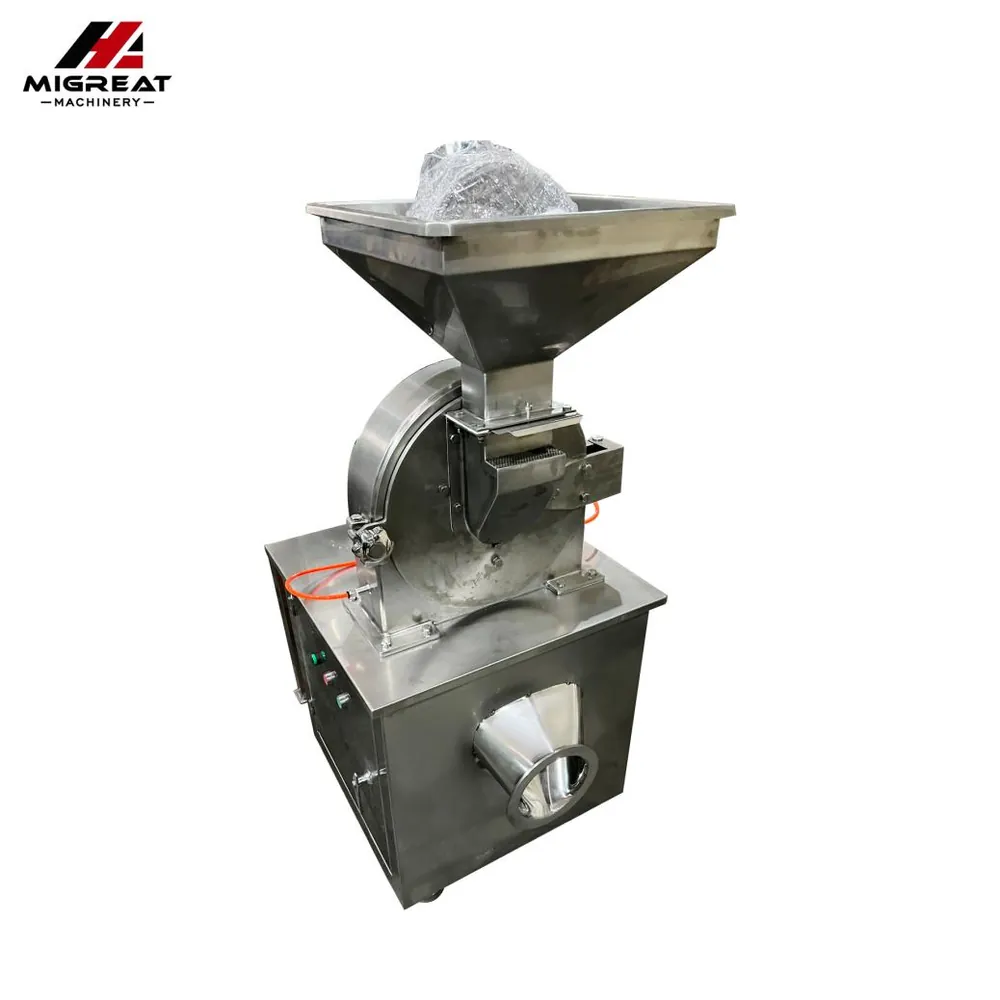 WF universal grinder with toothed disc and screen in stainless steel