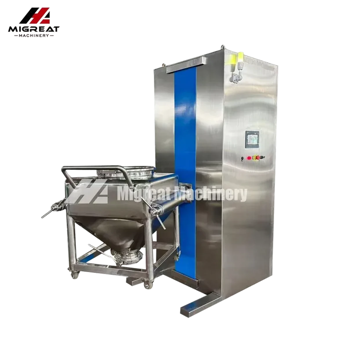 Migreat hopper mixer