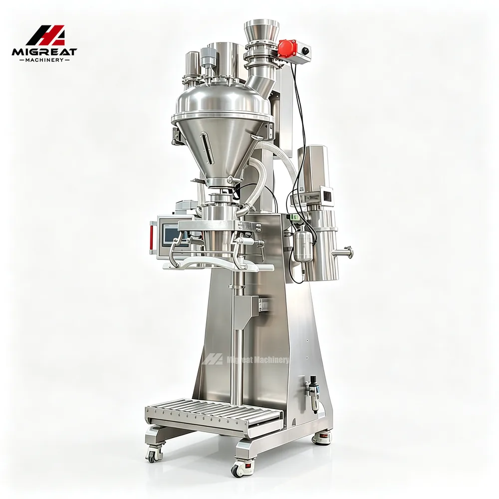 MJ-1B3+75W powder packing machine
