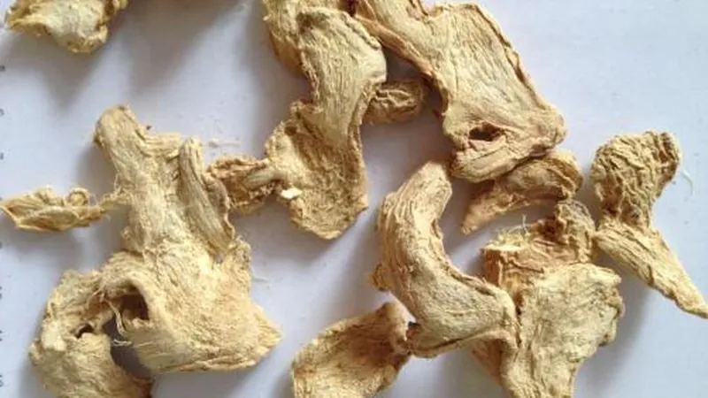 Roots such as ginger